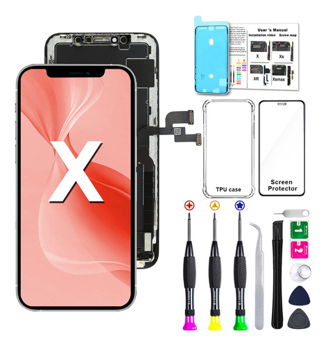 Thl Reemplazo Pantalla Lcd 5.8  Para iPhone X Digitalizador