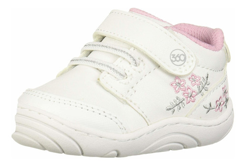 Stride Rite Beb Nia Sr Taye 2.0, Rosado, 3 Infant