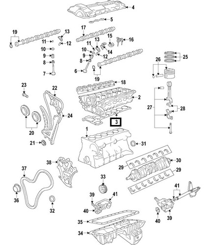 Empaque Cabeza S/m 1.5mm Bmw 330 10-13, X5 06-08 Corteco