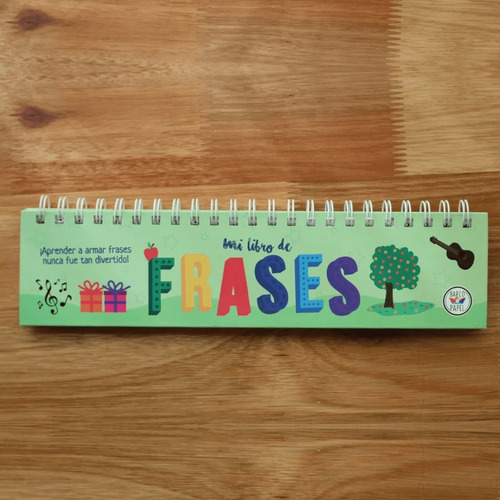 Imagen 1 de 3 de Mi Libro De Frases - Juego Montessori Para Niños - Lakalumba