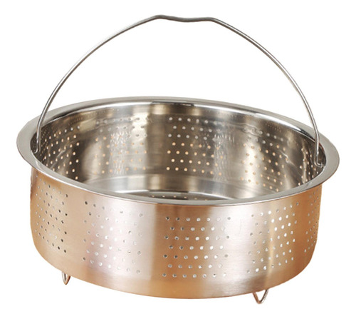 Cesta Vaporera De Acero Inoxidable, Olla Arrocera, 22x9,5 Cm