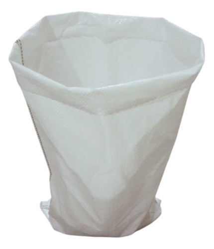 Bolsas De Rafia  Blanca 60x47 - Pack 100 Uni - Únicos En Ml!