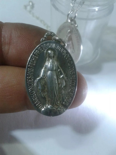 303 Se Vende Medalla De La Milagrosa En Plata Ley 950 T.4