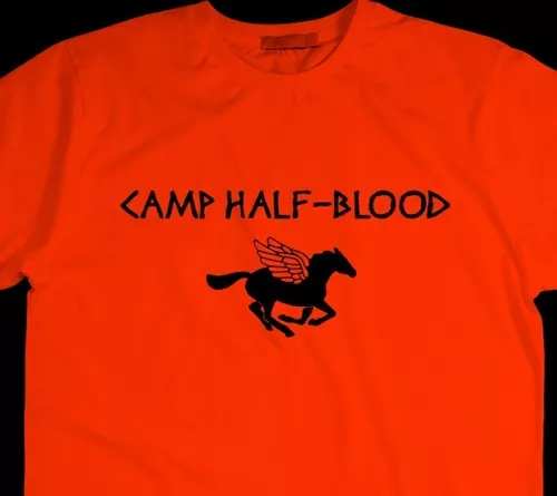 Camiseta Camp Half Blood Percy Jackson 100% Algodão 2165 (P)