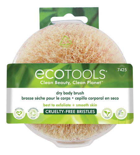 Ecotools Cepillo De Cuerpo Seco, Para La Rutina De Cuidado .