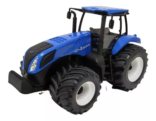 Brinquedo Infantil Trator T8 New Holland Agricultura Usual - 588 - Fabrica  da Alegria