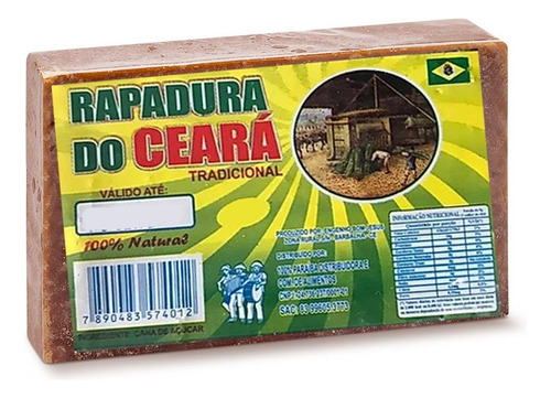 Rapadura Tradicional Do Ceará 1,6kg