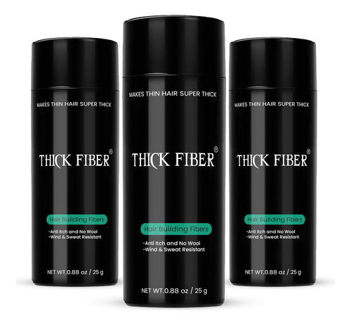 Thick Fiber Fibras Capilares Espesas Para Calvicie Y Cabello