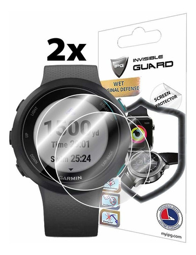 Protectores De Pantalla Para Garmin Swim 2 Gps Smartwatch 