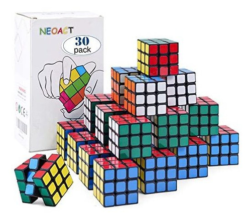 Mini Cubo 30 Packs Rompecabezas Juguete De Fiesta, Ql13q