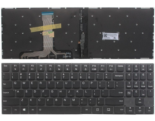 Teclado Lenovo Legion Y720 Y720-15ikb Y520-15ikbm Us Uk