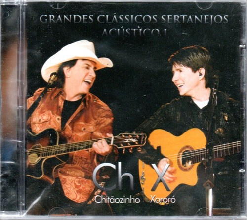 Cd Chitaozinho E Xororo - G.classicos Sertanejos Acustico 1