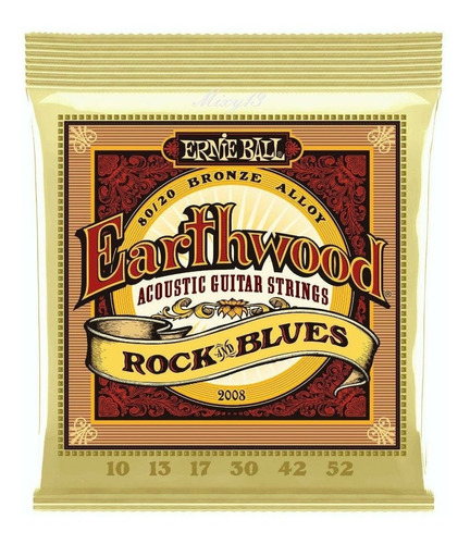 Cuerdas Ernie Ball Earthwood 2008 Bronze 10-52