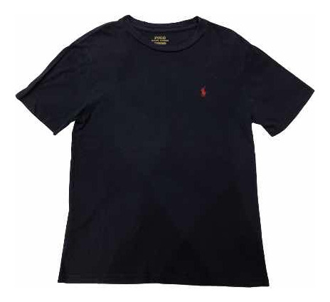 Remera Polo Ralph Lauren 10-12 Azul Niños