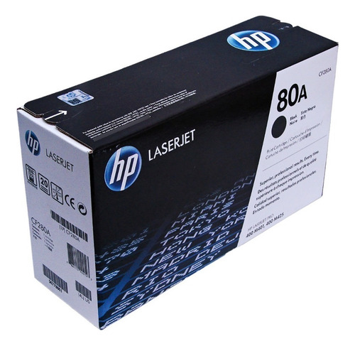 Tóner Hp 80a Cf280a Laser Jet Pro M401/m425 Original