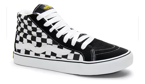 mad rats hi top preto