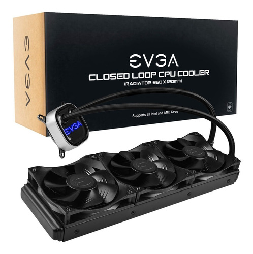 Cooler Cpu Evga Closed Loop Clc 360 Water Cooling Rgb