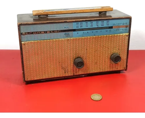 Radio Antigua Portatil Spica Transistores (funciona) - Audio