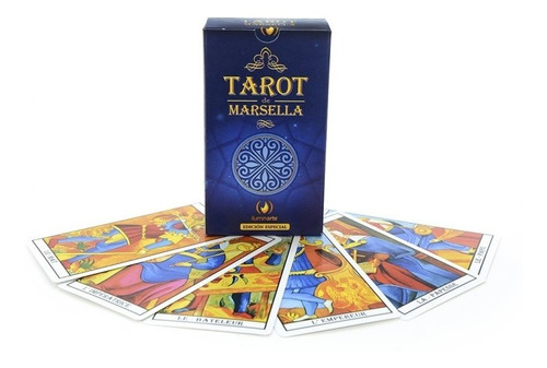 Cartas Mazo Tarot Marsella + Guía Básica