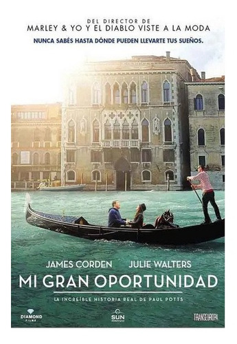 Mi Gran Oportunidad  - James Corden - Dvd - Original!!!