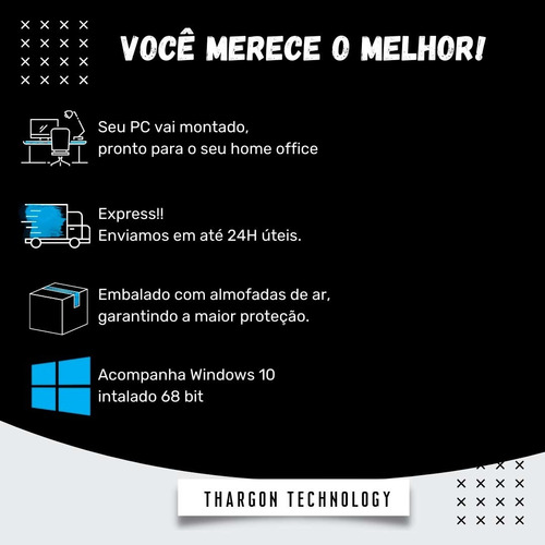 Imagem 3 de 7 de Computador Pc Completo Intel I5 3°geração 8gb Hd 500gb Wi-fi