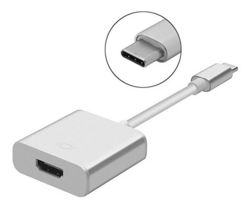 Adaptador Usb-c 3.1 Type C Compatible Con Hdmi Tablet