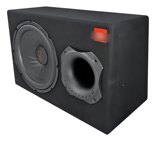 Cajon Subwoofer Amplificado 12 PLG Jbl Basspro12 150 Rms Color Negro