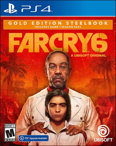 Far Cry 6 Gold Steelbook Edition Ps4