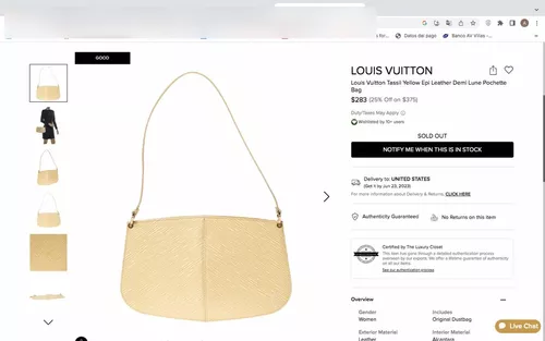 Bolso Louis Vuitton Original Cartera Luis V Usada