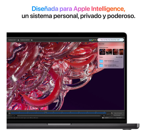 Macbook Pro 14 Chip M4, 10 Núcleos, 1 Tb Ssd, Negro Espacial Negro Espacial