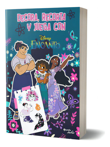 Decora, Recorta Y Juega Con Encanto, De Disney. Serie Disney Editorial Planeta Infantil México, Tapa Blanda En Español, 2022
