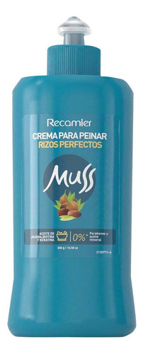 Crema Peinar Muss Rizos Perfectos - Ml A $58