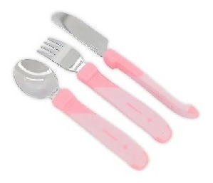 Imagen 2 de 5 de Twistshake Cubiertos Acero Inox Maternelle