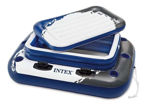 Bar Flutuante Cooler Boia Inflável Piscinas Intex 72 Latas