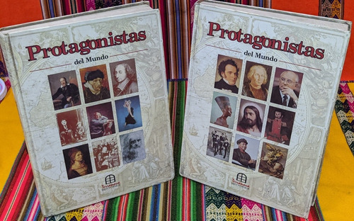 Protagonistas Del Mundo Ediciones Terranova Dos Tomos