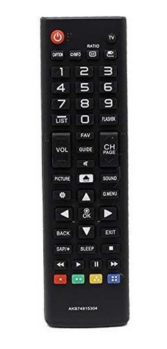 Control Remoto - Akb******* Remote Control Replacement For L