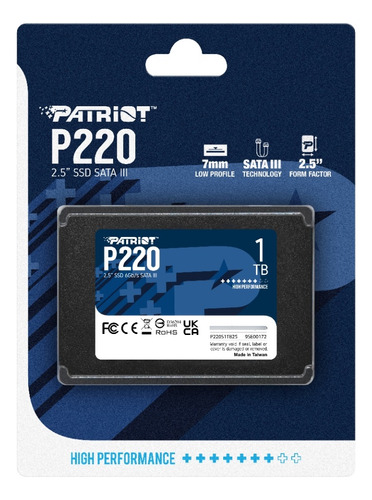 Disco Solido 1 Tb Patriot P220