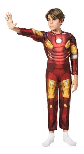 Disfraz Niños Superhéroe Nuevo Modelo Ironman 