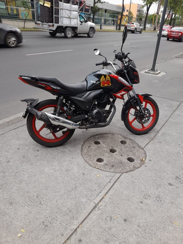Italika 125 Z Negra Con Rojo Excelentes Condiciones