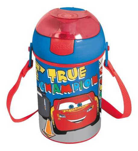 Cantimplora Infantil 450ml Pop Up Personajes Color Cars