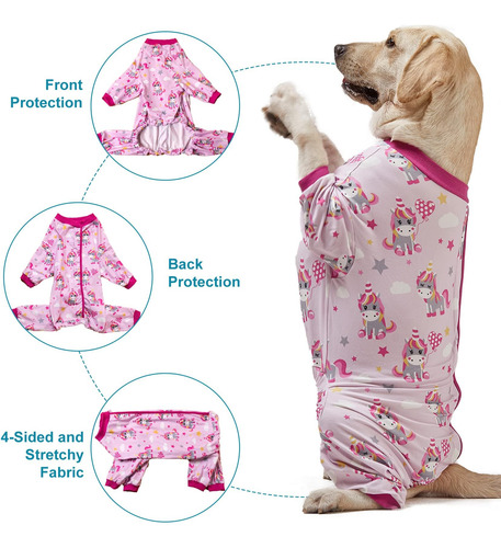 Camisa De Perro Lovinpet Para Perros Grandes, Tejido Elástic