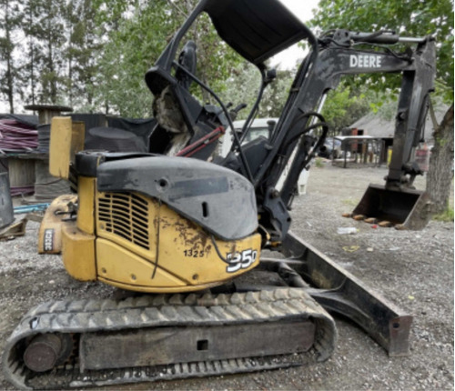 Miniexcavadora John Deere 305d Sobre Orugas Envios Al Pais