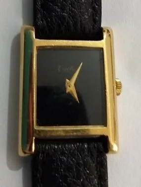 Cartier 18k gold electroplated swiss cheap