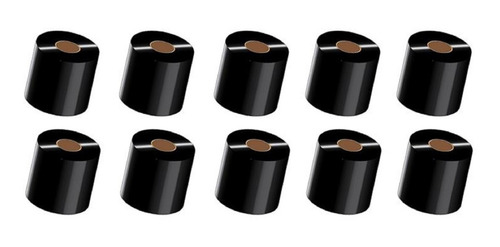 10 Ribbon Cera 64mm X 300m P/ Zebra Datamax Toshiba Tsc Oki