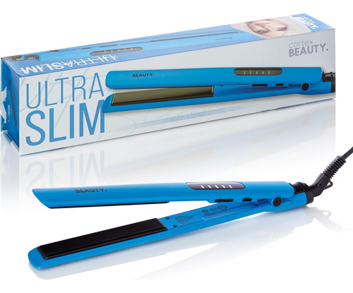 Beauty Ultra Slim Digital Flat Iron 1'' Flat Iron Strai...