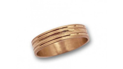 Anillo Facetado Oro 18k Modelo 2080 Joyeria Esponda