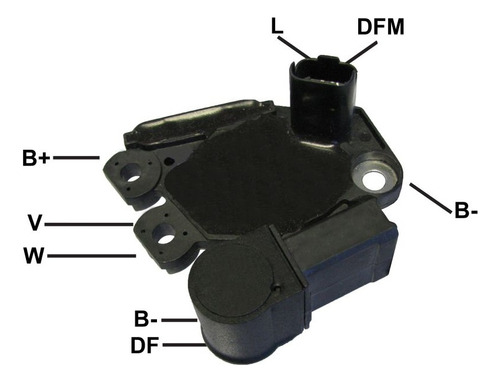 Regulador Valeo (12v) Gauss (2pin) Renault Duster 2016-2019