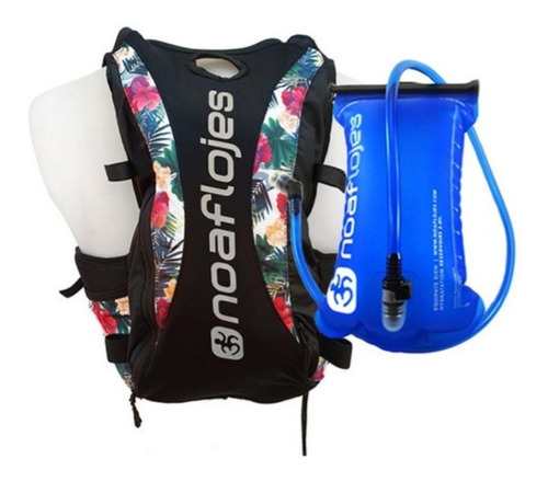 Imagen 4 de 10 de Mochila Hidratación 7l Noaf Chaleco Run Ciclismo No Salomon