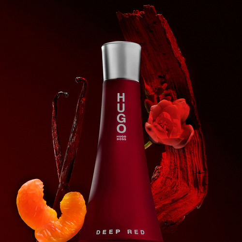 Perfume Importado Mujer Hugo Boss Deep Red Edp 100ml