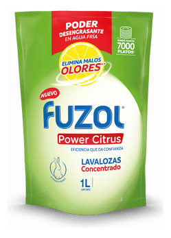 Lavaloza Fuzol Aroma Limón Power Citrus 1 Lts